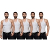 Amul Comfy Men’s Cotton Sleeveless Vest Sando (Pack Of 5)