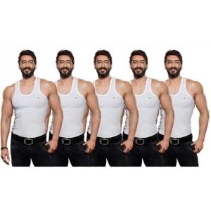Amul Comfy Men’s Cotton Sleeveless Vest Sando (Pack Of 5)