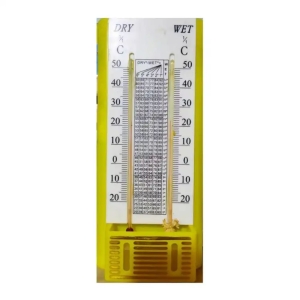 Analog Indoor/Outdoor Dry Wet Hygrometer