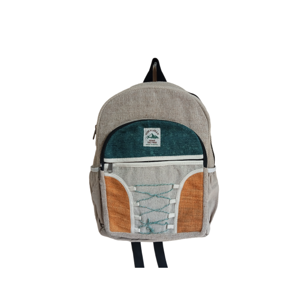 andmade Sustainable Hemp & Cotton Mix Backpack For Unisex - Image 2