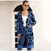 Animal Print Cardigon. It's Should Yellow And Blue Colour Available.