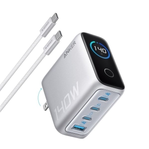 ANKER 140W GaN Fast Charger | 4-Port USB-C & USB-A PD 3.1 Charger