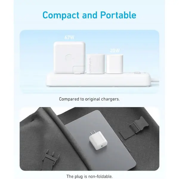 Anker 20 W USB - C Wall Charger - B2B White 18 Months Brand Warranty - Image 3