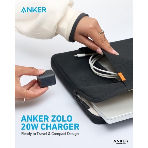 Foldable & Safe USB-C Charger