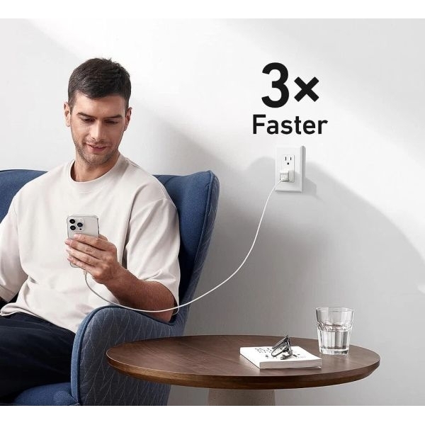 ANKER 20W Mini Fast Charging Adapter – Compact, Foldable & Safe USB-C Charger - Image 5