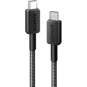 Anker 322 USB-C To USB - C Cable 3ft Braided Black