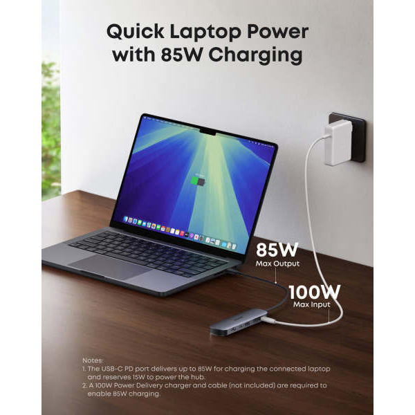 ANKER 7-in-1 USB-C Hub | 4K HDMI, USB 3.0 & SD/TF Card Reader - Image 5