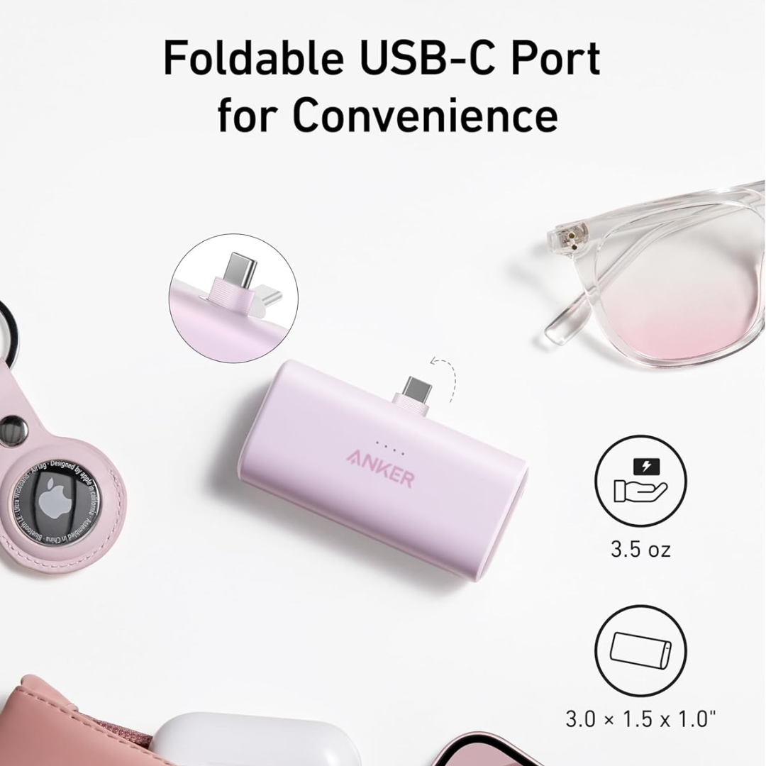 Anker Nano Power Bank(2026) Price in Nepal – 5000mAh USB-C 22.W - Image 4