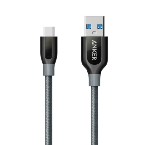 Anker Power Line and USB-C to USB 3.0 cable
