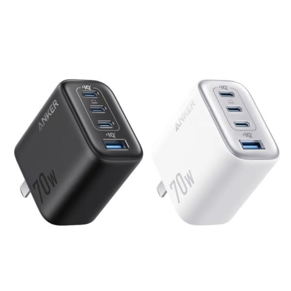 ANKER Zolo 70W GaN Fast Charger | 4-Port USB-C & USB-A Multi-Port Charger - Image 2