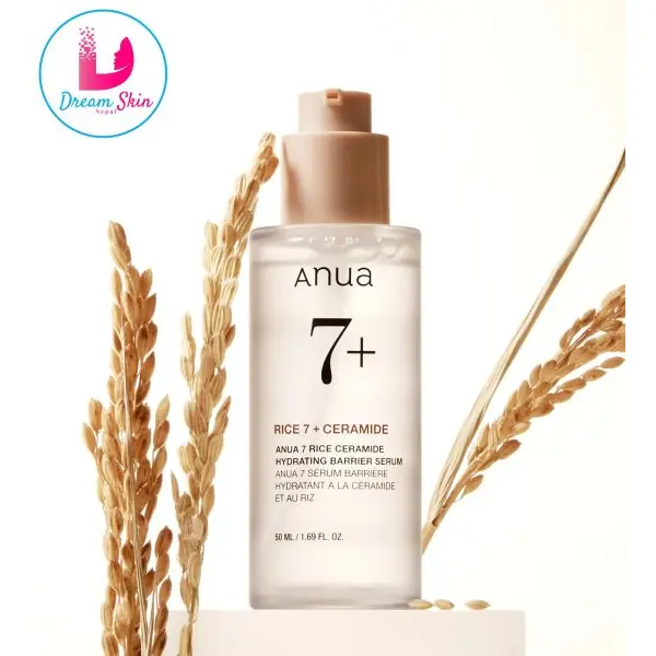 Anua 7 Rice Ceramide Hydrating Barrier Serum [50ml] By Dream Skin Nepal - Image 4