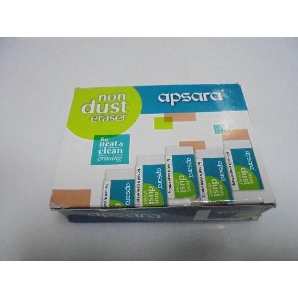 Apsara Non Dust Erasers - Pack of 20 By Mitrata - Image 4