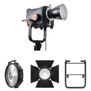 Aputure 1200x + CF12 Fresnel + CF12 Barn Doors + Skid
