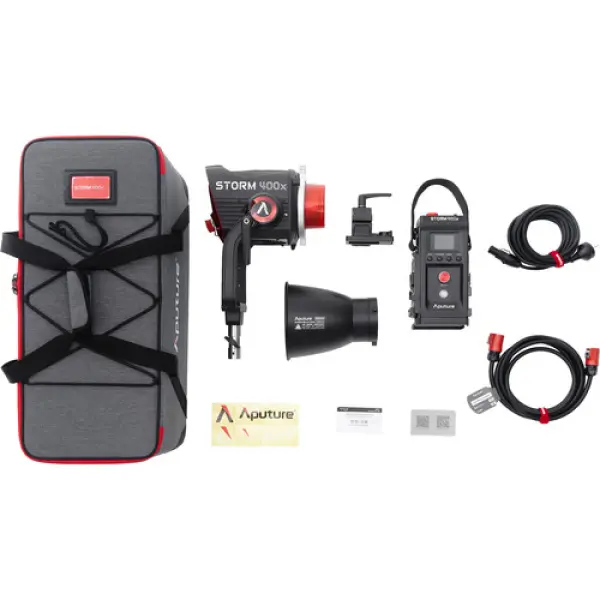 Aputure STORM 400x Tunable White LED Monolight (V-Mount) - Image 6