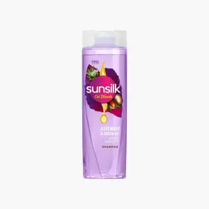 Argan Oil & Rosemary Frizz Smooth Oil Blends Shampoo | for Frizzy Hair | with No Added Parabens | 370 ML