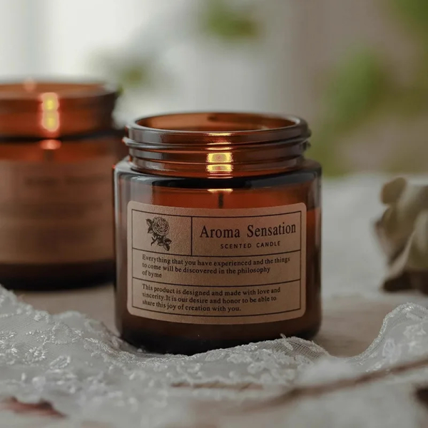 Aromatherapy Soy Wax Home Decoration Portable Jar Candles 80 ml - Image 4