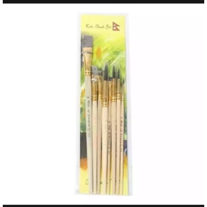 Artist Paint Brush Set - 8 Brushes Synthetic