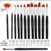 Artist Paint Brush Set Of 12