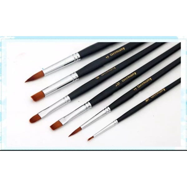 Artist Paint Brush Set Of 12, Synthetic Professional Quality For Watercolor And Acrylics - Image 3