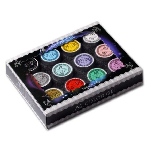 AS 8pcs Set Nail Art Paint - Image 3