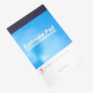 Ashoka Estimate Pad – 100 Bills with 100 Carbon Sheets