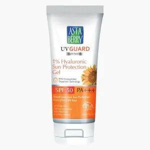 Asta Berry UV Guard 1% Hyaluronic Sun Protection Gel SPF 50 PA+++ 75ml