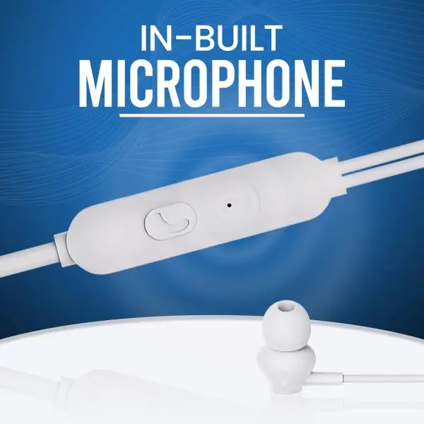 Asta WOLF STRING 2.0 Wired Earphones | 3.5mm Jack, 10mm Driver, High Bass Sound, Tangle-Free Tough Wire (1.2m), In-Line Play/Pause Controller – Durable & Comfortable - Image 2