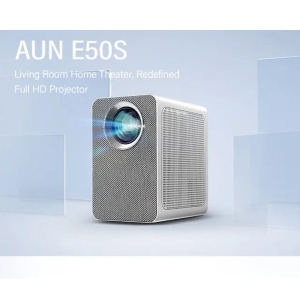 AUN ET50S MINI Projector Android Full HD 1080P Home Theater Cinema Projectors LED portable 4K Video Beamer WIFI