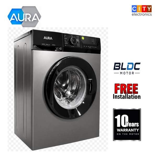 Aura 7 Kg Front Load Washing Machine Comet 4.5 kg Free - Image 2