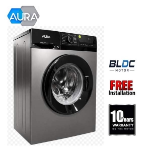 Aura 8 Kg Fully Automatic Front Loading Washing Machine Comet 4.5 kg free