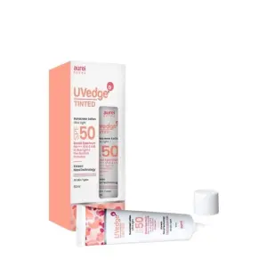 Aurel Derma UVedge Tinted Ultra Light Sunscreen SPF 50 PA++++ 50gm