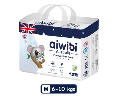 Australian Premium Diapers Baby Pants- Medium 42 Pcs