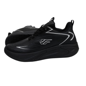 Run Shoes Sports Shoes Black (7185)