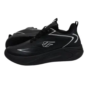 Run Shoes Sports Shoes Black (7185)