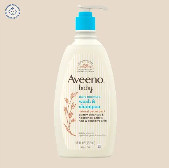 Aveeno Baby Daily Moisture Wash & Shampoo