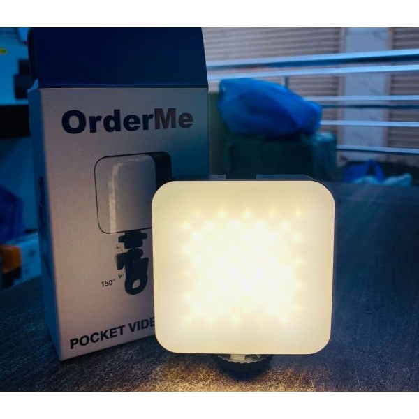 Ay-49d LED Pocket Camera min Video Light Photography Lamp Live Broadcast Pocket Light for Video Shooting Selfie Fill Light - Image 2