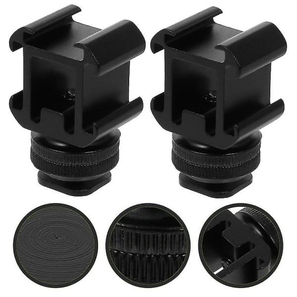 Hot Shoe Extension Camera Hot Shoe Mount, Aluminium Alloy Dual Layer Screw - Image 7