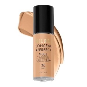 Milani 2-in-1 Foundation + Concealer - Sand (1 Fl. Oz.) by Genuine Collection