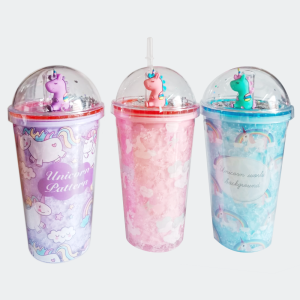 KOJA cute Unicorn Holographic Sipper
