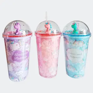 KOJA cute Unicorn Holographic Sipper
