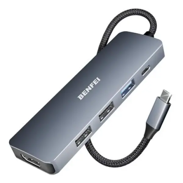 Unitek uHUB P5+ (USB-C Hub for 4 port With 10W External Power) - Image 3