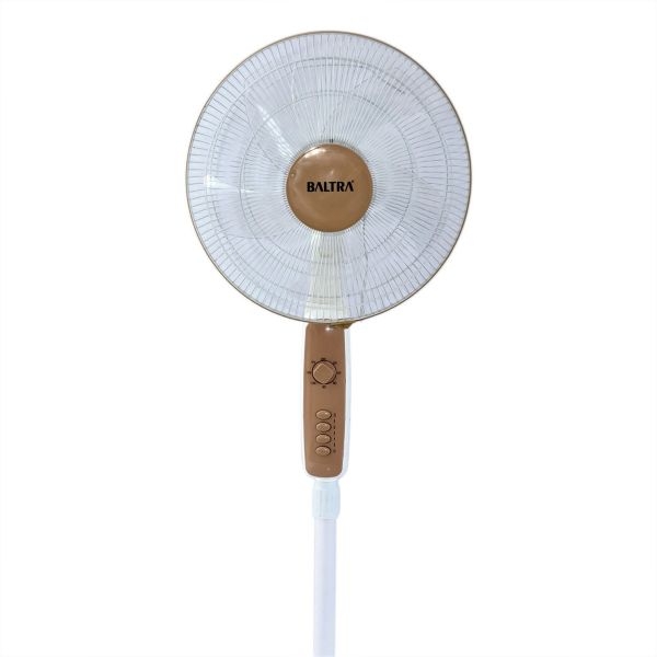 BALTRA Stand Fan | Dhoom | 16” oscillation fan | 3 speed control panel | 1 hour timer | Full 90° oscillation | Poly coated safety grill | Tilting angle & adjustable height | 60 W | 24 Months Warranty - Image 2