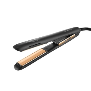 Ikonic Gleam 2.0 Rose Gold Titanium Plates Hair Straightener By Genuine Collection