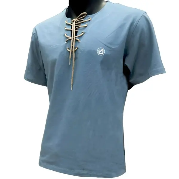 VIRJEANS (VJC866) Plain Stylish T-shirt For Men- All Colors - Image 3