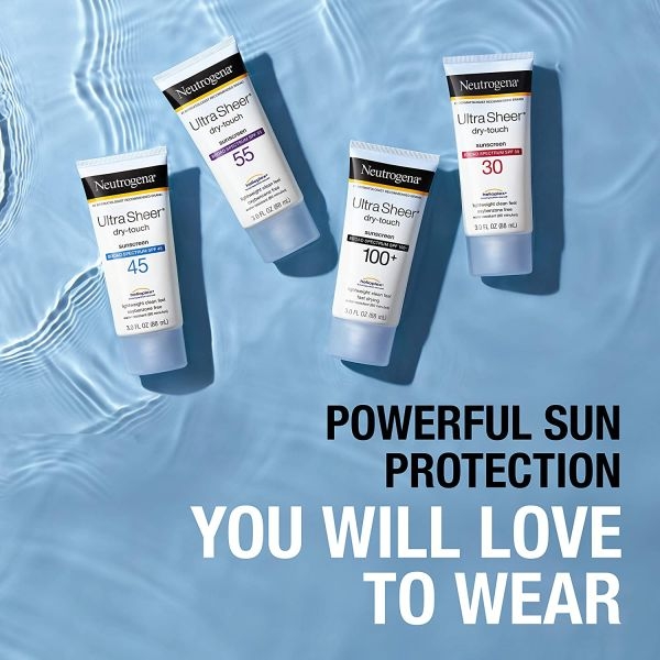 Neutrogena Ultra Sheer® Dry-Touch Sunscreen Broad Spectrum SPF 45 88ml By Genuine Collection - Image 3