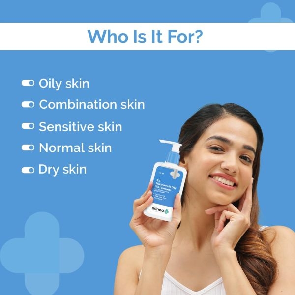 The Derma Co 2% Niacinamide Oily Skin Cleanser (125ml) - Image 3