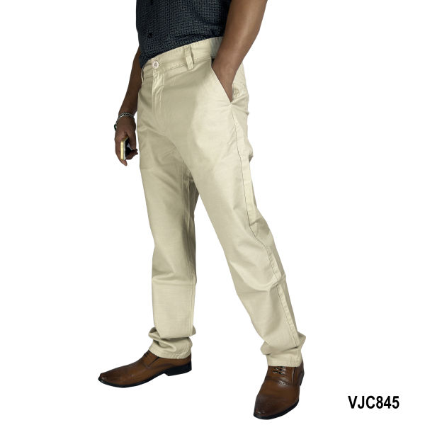 VIRJEANS (VJC845) Linen Summer Pant For Men- Cream - Image 5