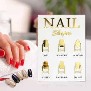 Pretty Nail Tips Display Board Acrylic Manicure Display For Nail Salon Nail Art Tool Salon Decoration for Nail Technician