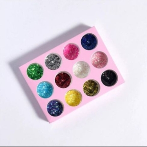 12 Colors Nail Art Accessories Sequins Nail Art Tools Nails Steel Ball Shell Nail Extension Nail Salon Manicure Tool Set