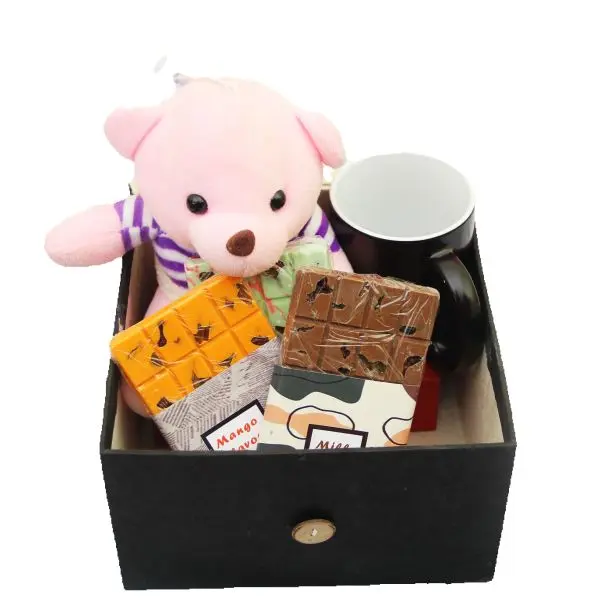 Bar Chocolate Box with Teddy